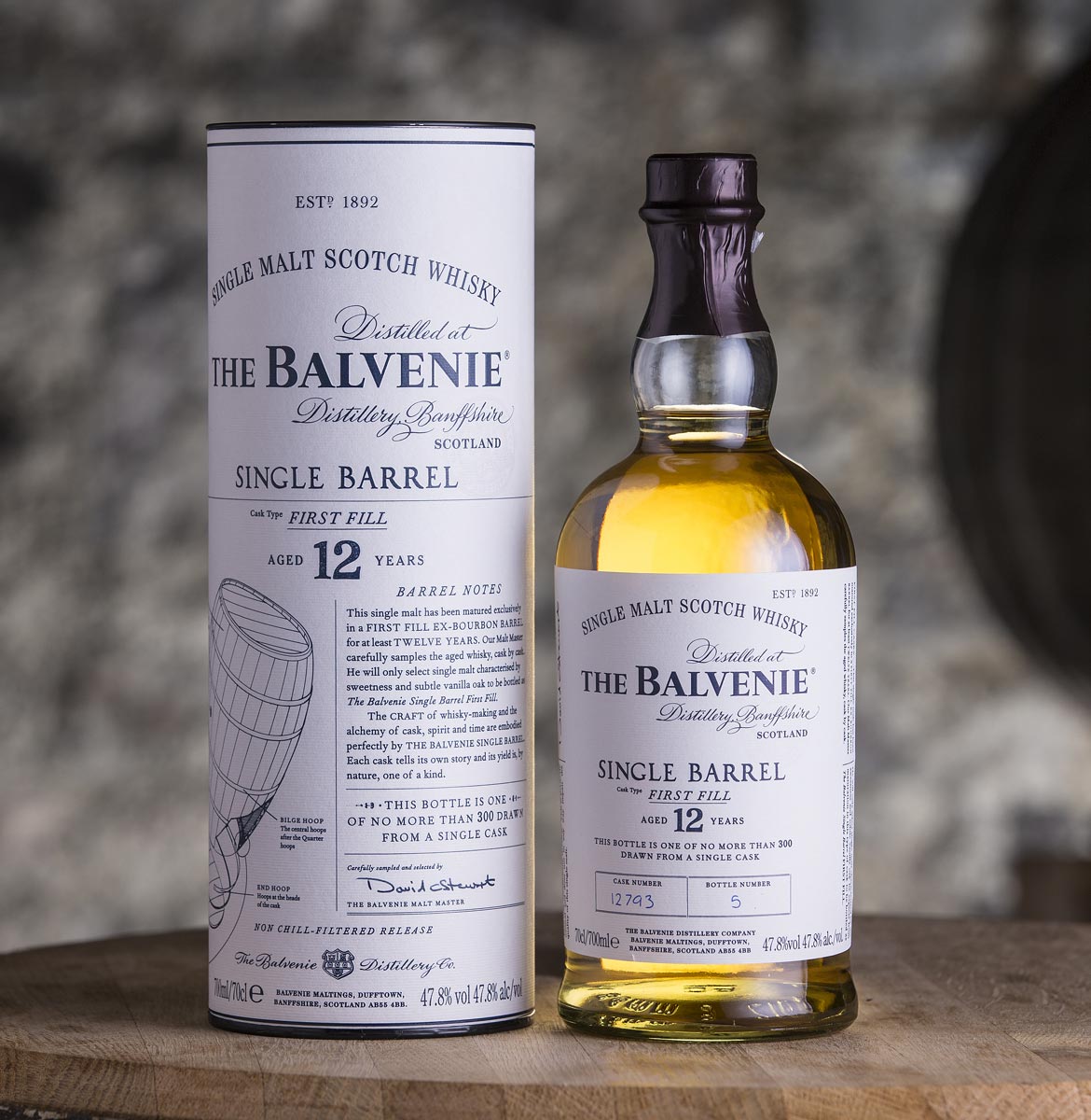 Balvenie Single Barrel 12 Year Old First Fill Malt Whisky Buy online for nationwide delivery