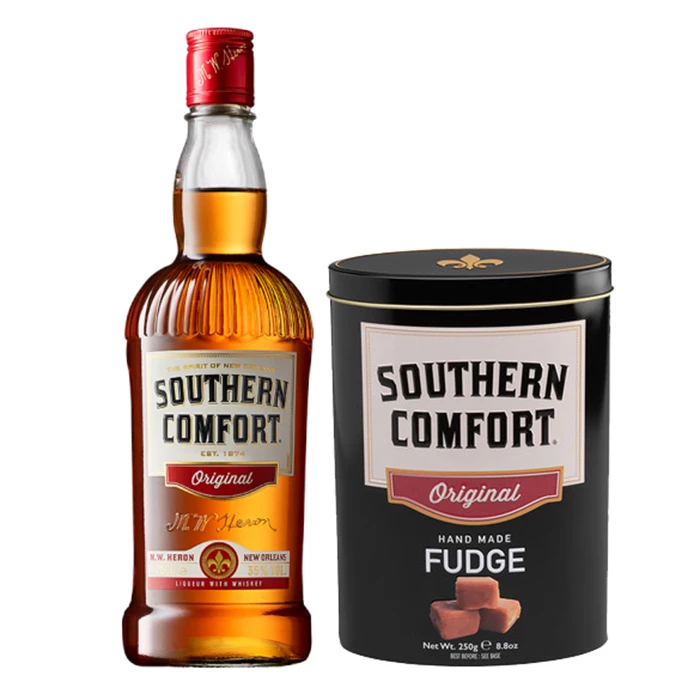 View Southern Comfort Original Whiskey 70cl And Handmade Fudge 250g