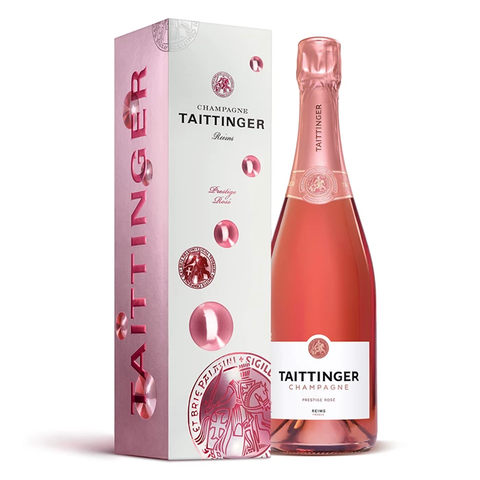 View Taittinger Brut Prestige Rose NV Champagne 75cl