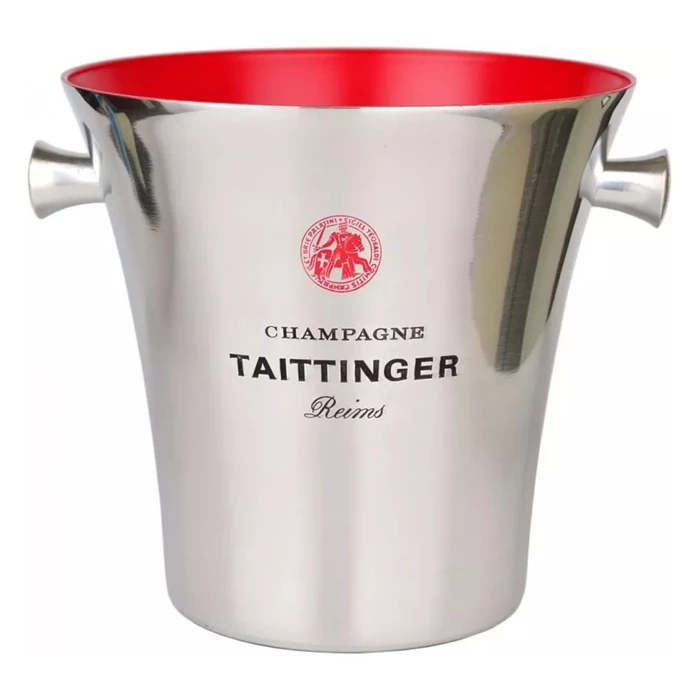 View Taittinger Branded Metal Ice Bucket