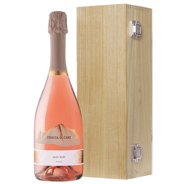View Tenuta Di Cart Spumante Rose Mari 75cl Oak Luxury Gift Boxed
