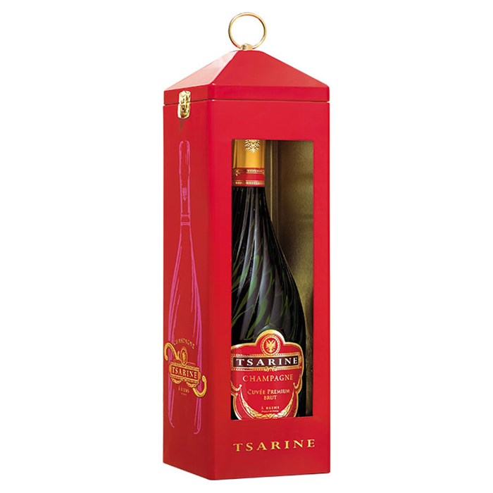 View Tsarine Cuvee Premium Brut NV 75cl in Lanterne Gift Set