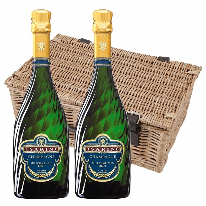 View Tsarine Millesime 2008 Brut Champagne 75cl Twin Hamper (2x75cl)