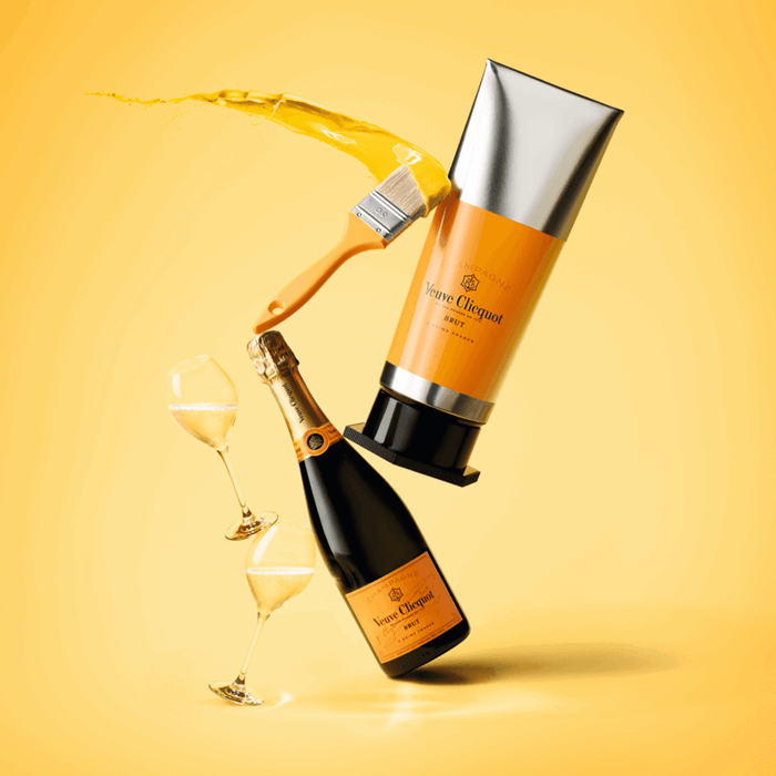 View Veuve Clicquot Yellow Label Brut 75cl Champagne - Gorache Gift Box
