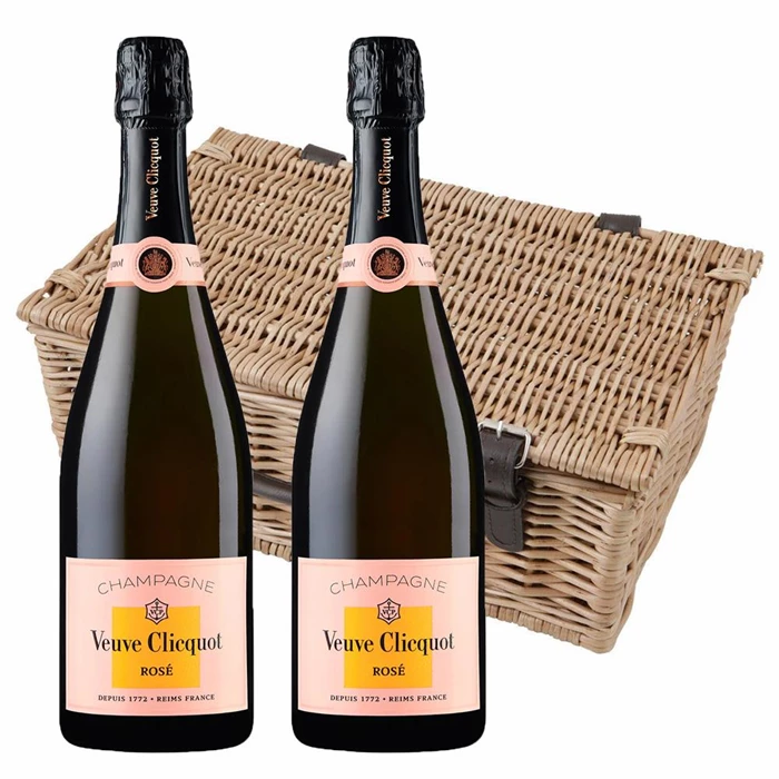 View Veuve Clicquot Rose Champagne 75cl Twin Hamper (2x75cl)