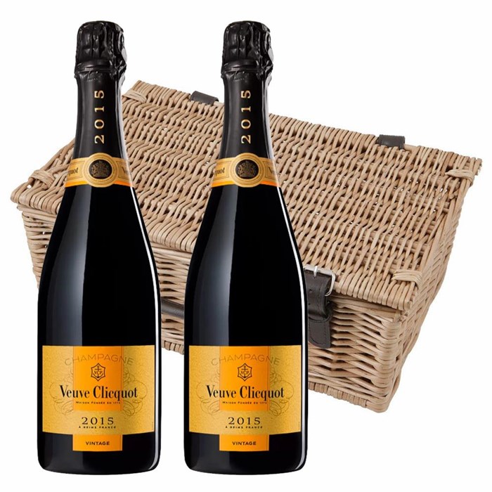 View Veuve Clicquot Vintage 2015 Champagne 75cl Twin Hamper (2x75cl)