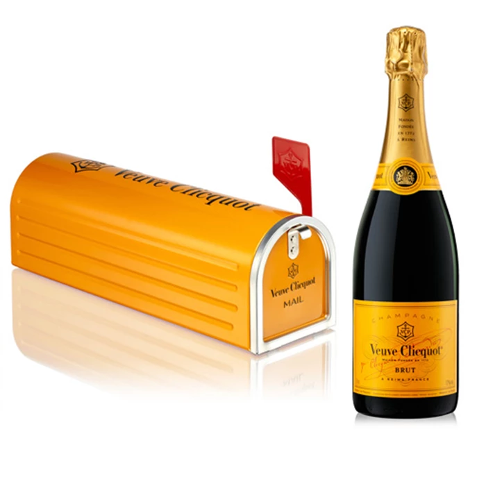 View Veuve Clicquot Brut in Mailbox, 75cl