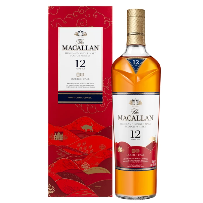 View The Macallan Lunar New Year Festive Year of The Ox Whisky 70cl