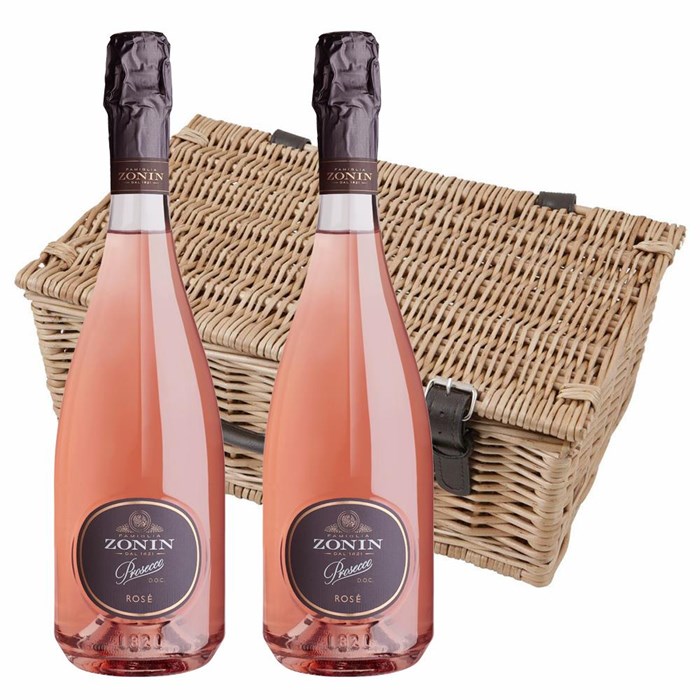 Zonin Rose Prosecco DOC 75cl Twin Hamper (2x75cl) | Buy online for ...