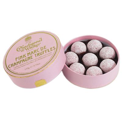 Buy & Send Charbonnel - Pink Marc de Champagne Truffles (135g)