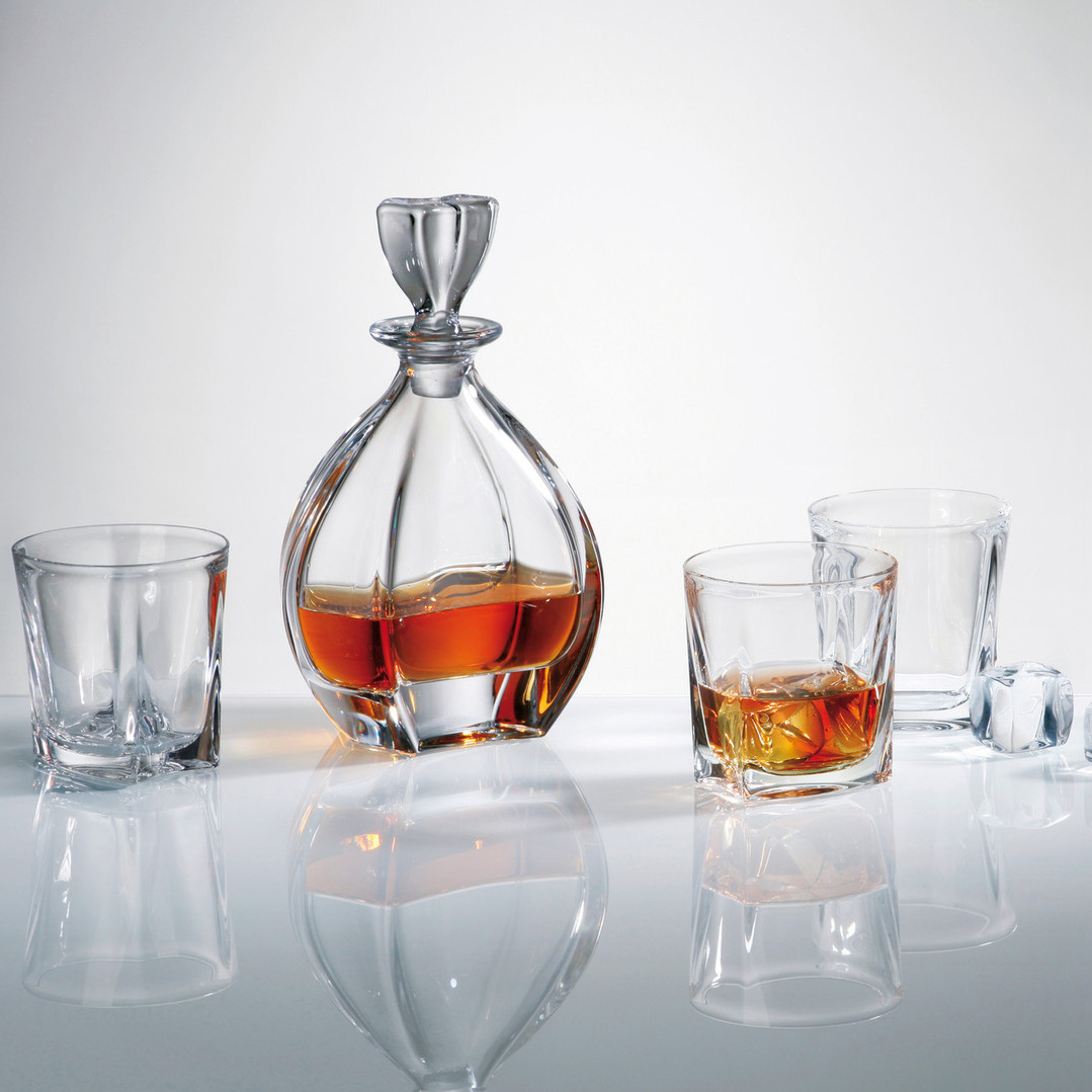 Buy & Send Bohemia Laguna Crystal Decanter Set with 6 Laguna Glasses