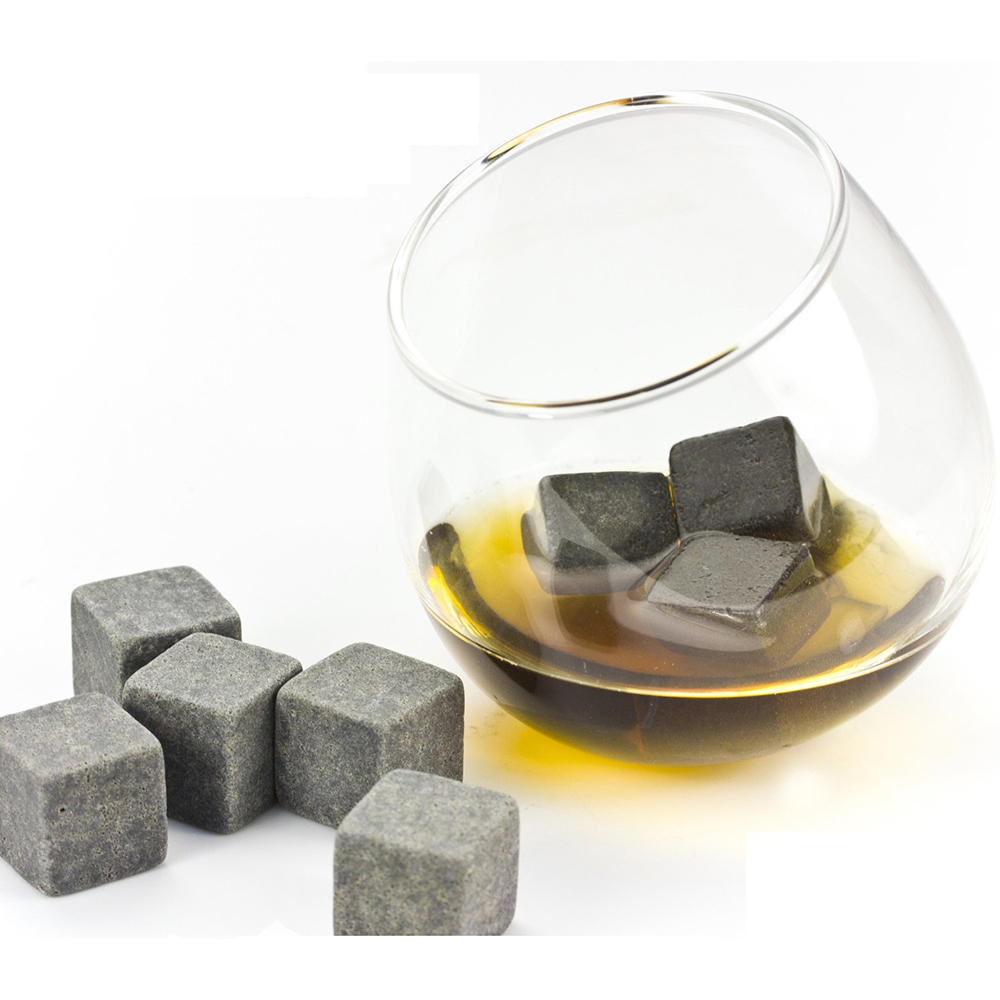 Buy & Send Whiskey Stones - 9 x Drinks Stones - Cooler Cubes for Scotch / Drinks