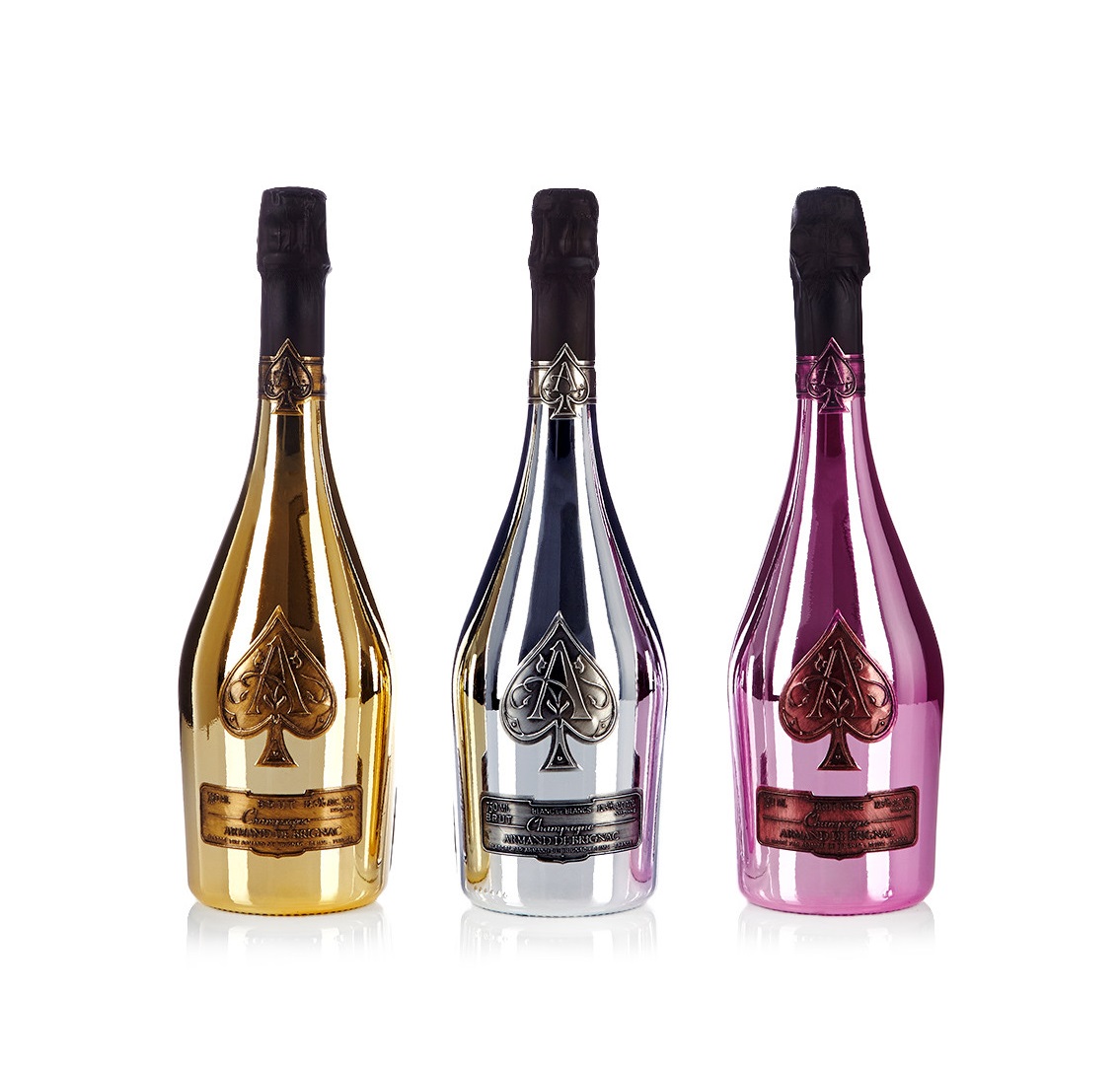 Buy & Send Armand De Brignac Champagne Selection Brut, Blanc de Blanc, Rose, 75cl, Gift Boxed