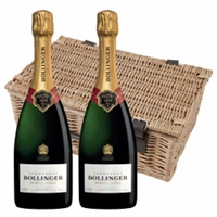 Buy & Send Bollinger Special Cuvee Brut 75cl Twin Hamper (2x75cl)