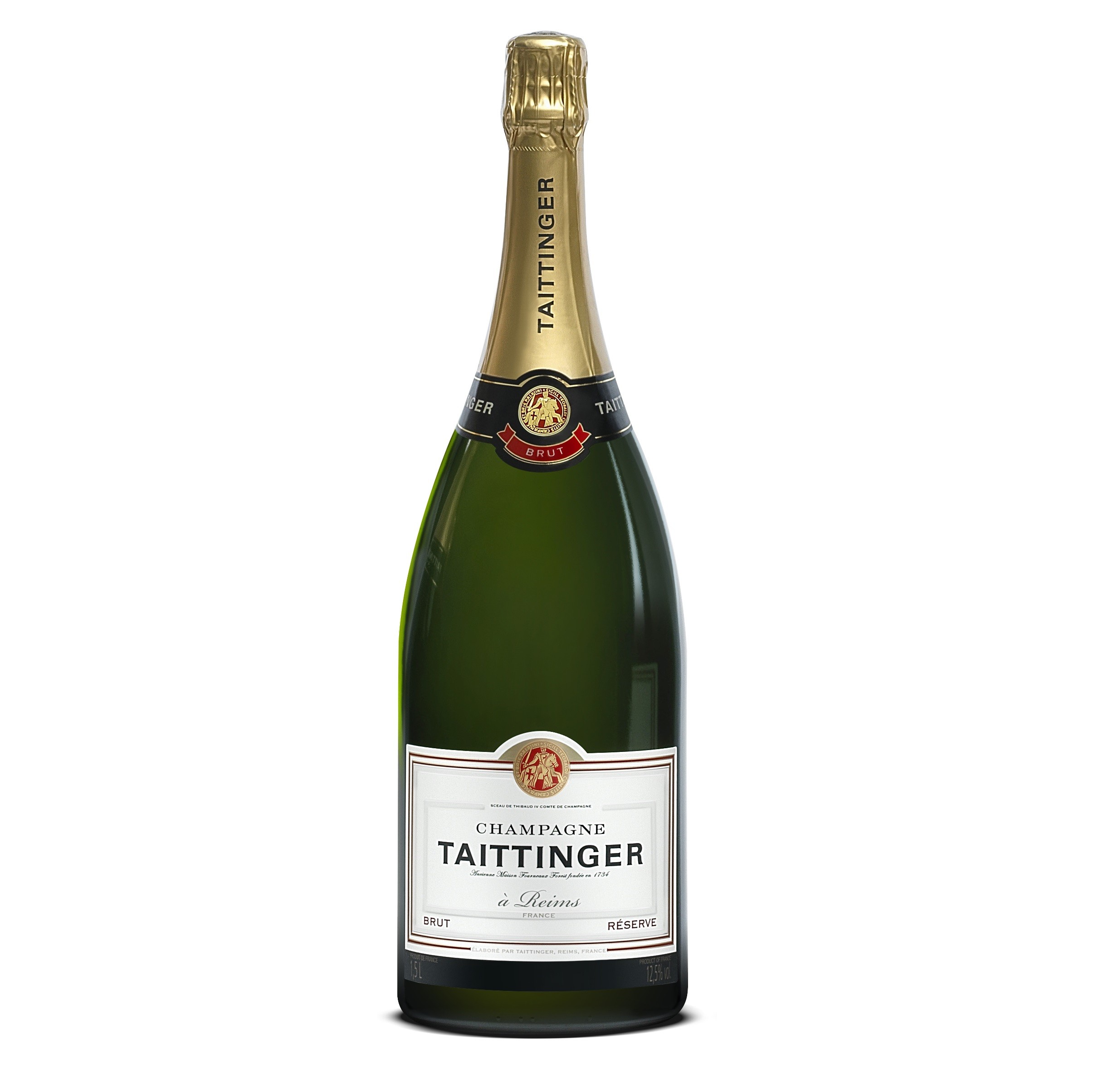 Buy & Send Magnum of Taittinger Brut Reserve, NV, Champagne 1.5L