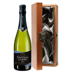 Buy & Send Castell Llord Brut Cava 75cl in Luxury Gift Box