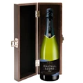 Buy & Send Castell Llord Brut Cava 75cl in Luxury Elm Wood  Gift Box