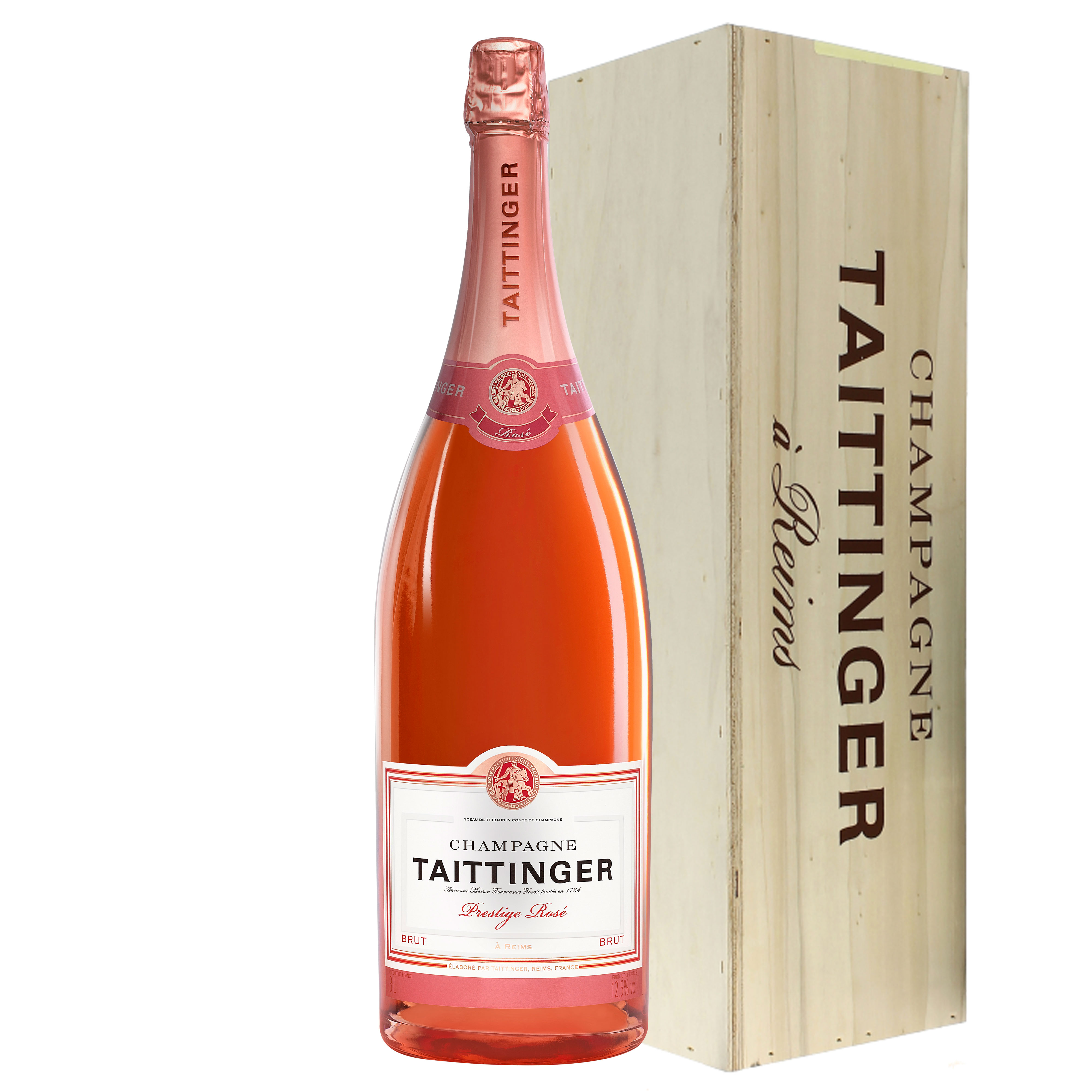 Buy & Send Jeroboam of Taittinger Prestige Rose NV Champagne