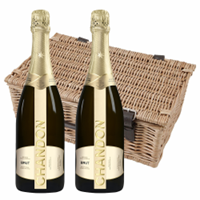 Buy & Send Chandon Brut Sparkling Wine 75cl Twin Hamper (2x75cl)