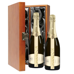 Buy & Send Chandon Brut Sparkling Wine 75cl Twin Luxury Gift Boxed (2x75cl)