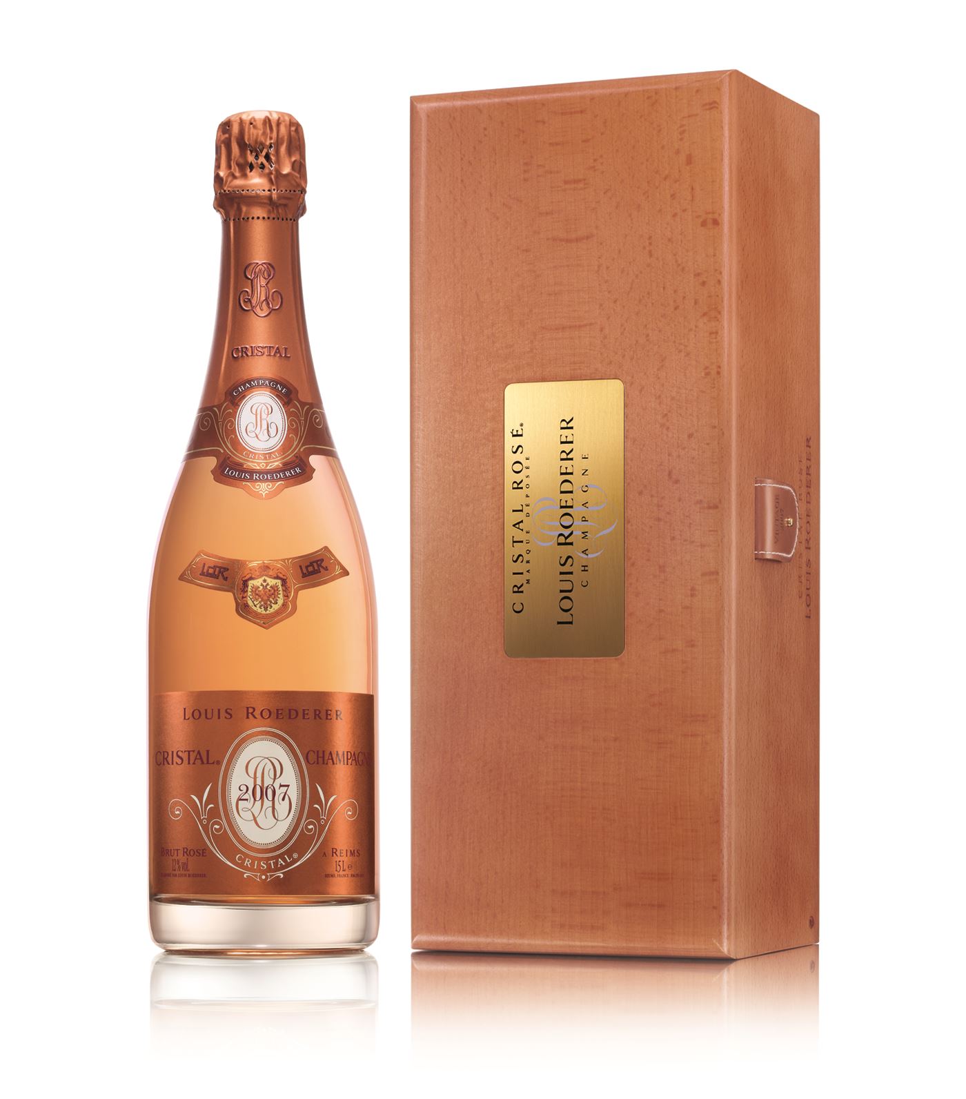 Buy & Send Magnum of Louis Roederer Cristal Rose 2007-1.5L