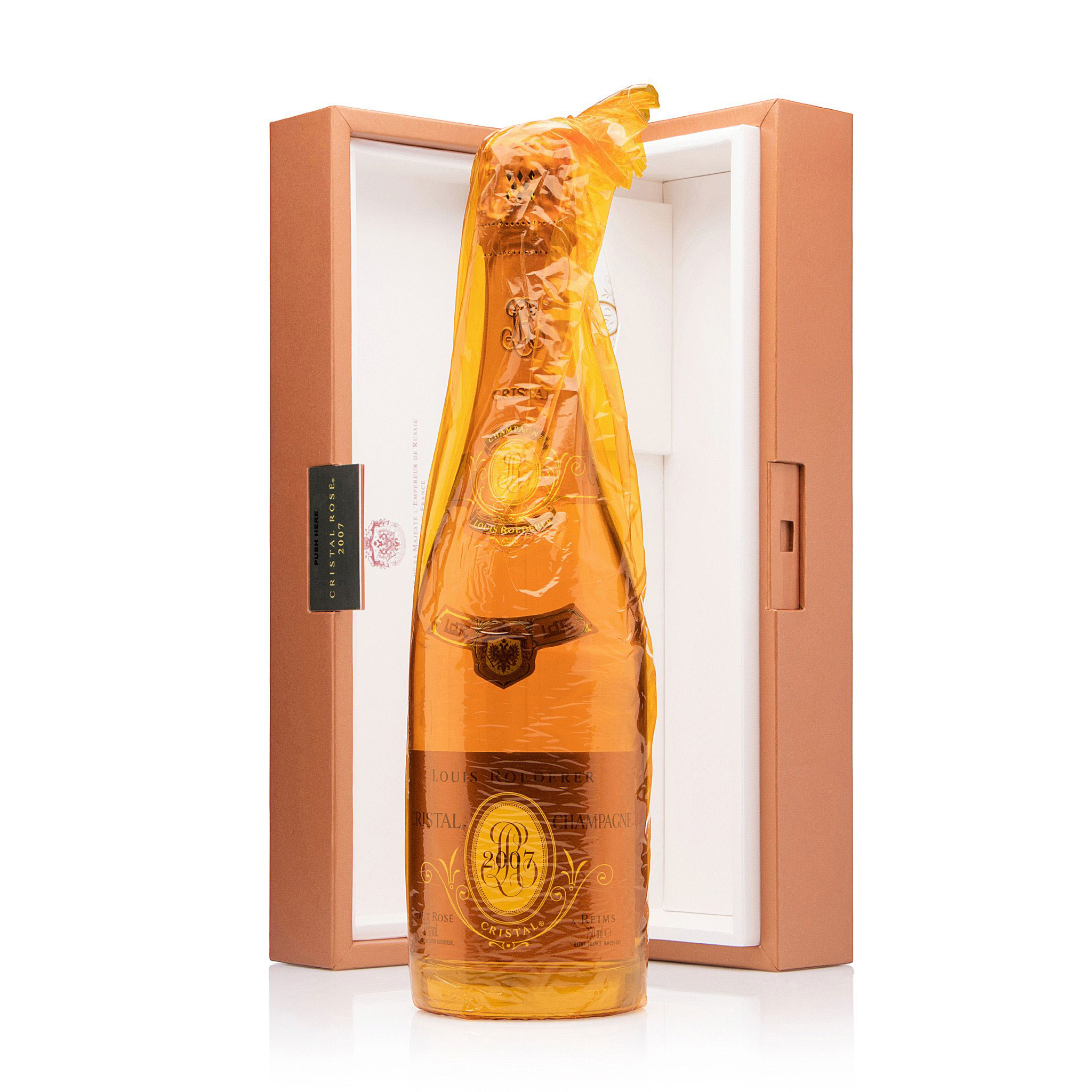 Buy & Send Louis Roederer Cristal Rose, 75cl, Vintage, 2007