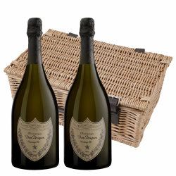 Buy & Send Dom Perignon Brut 2010 Champagne 75cl Twin Hamper (2x75cl)