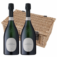 Buy & Send Domaine Evremond Classic Cuvee English Sparkling 75cl Twin Hamper (2x75cl)