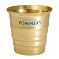 Buy & Send Pommery Branded Metal Ice Bucket In Gold