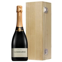 Buy & Send Gusbourne Brut Reserve ESW 75cl Oak Luxury Gift Boxed