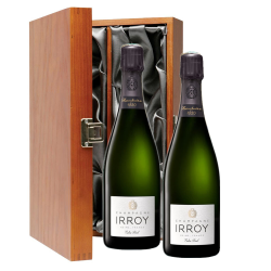 Buy & Send Irroy Extra Brut Champagne 75cl Twin Luxury Gift Boxed (2x75cl)