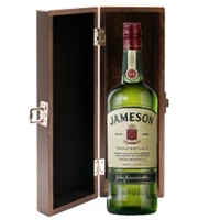 Buy & Send Jameson Irish Whiskey 70cl in Luxury Elm Wood  Gift Box