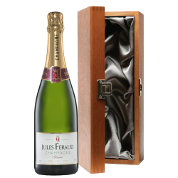 Buy & Send Jules Feraud Brut Champagne 75cl in Luxury Gift Box