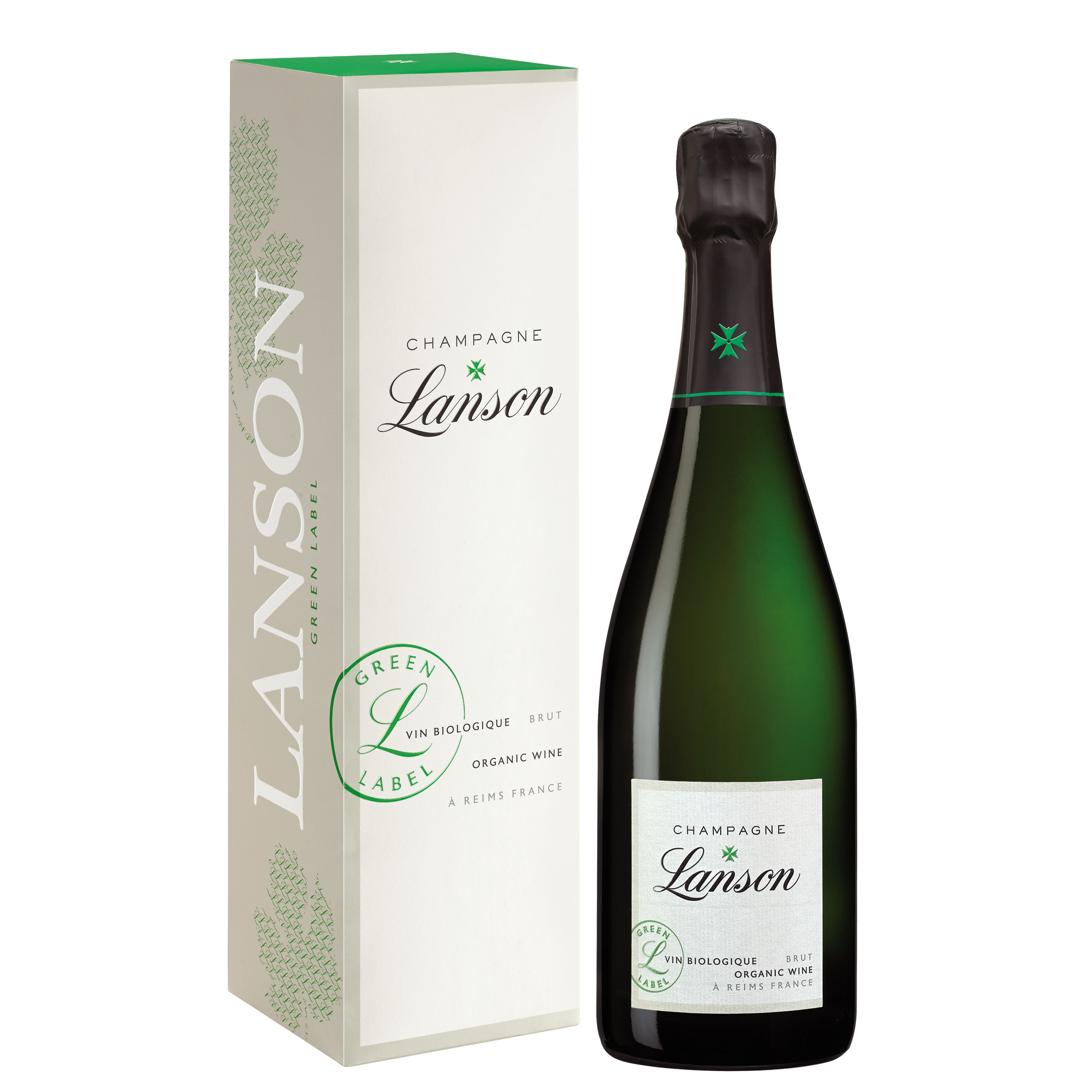 Buy & Send Lanson Green Label Organic Champagn 75cl