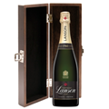Buy & Send Lanson Le Black Creation Brut Champagne 75cl in Luxury Elm Wood  Gift Box