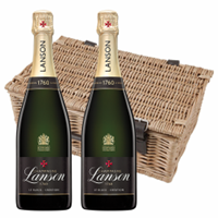 Buy & Send Lanson Le Black Creation Brut Champagne 75cl Twin Hamper (2x75cl)