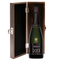Buy & Send Lanson Le Vintage 2013 Champagne 75cl in Luxury Elm Wood  Gift Box