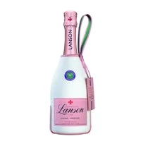 Buy & Send Lanson Le Rose Creation Champagne Wimbledon Pouch 75cl