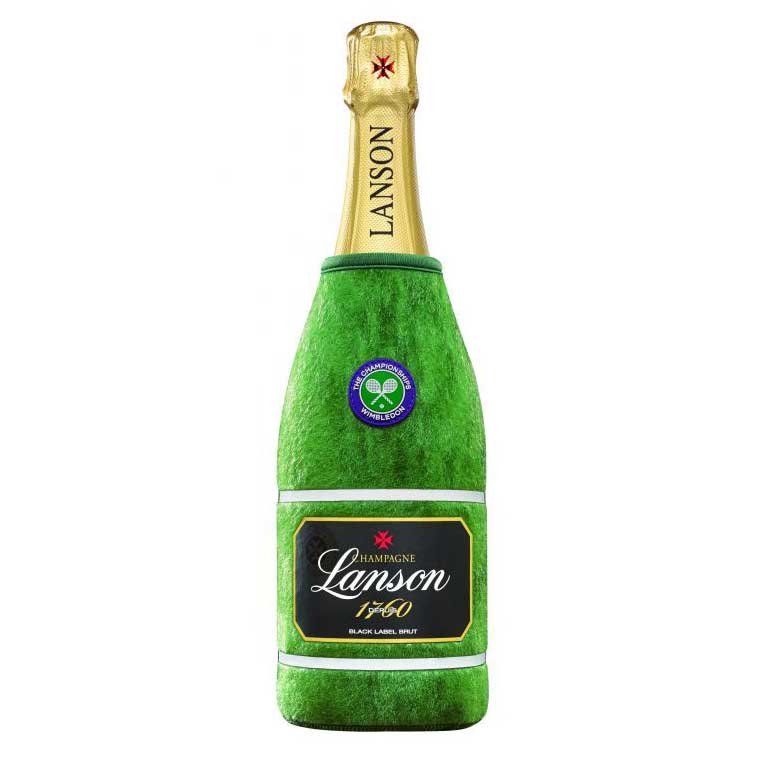 Buy & Send Wimbledon 2017 Tennis Court Neoprene - Lanson Black Label Brut NV 75cl