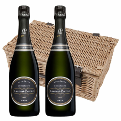 Buy & Send Laurent Perrier Brut Vintage 2008 Champagne 75cl Twin Hamper (2x75cl)