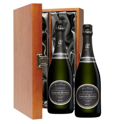 Buy & Send Laurent Perrier Brut Vintage 2008 Champagne 75cl Twin Luxury Gift Boxed (2x75cl)