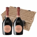 Buy & Send Laurent Perrier Rose Champagne 75cl Twin Hamper (2x75cl)
