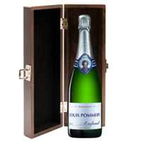 Buy & Send Louis Pommery 75cl Brut England in Luxury Elm Wood  Gift Box