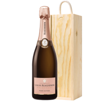 Buy & Send Louis Roederer Vintage Rose 2017 Champagne 75cl In Pine Gift Box