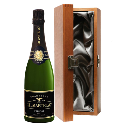 Buy & Send Martel Prestige Brut Champagne 75cl in Luxury Gift Box
