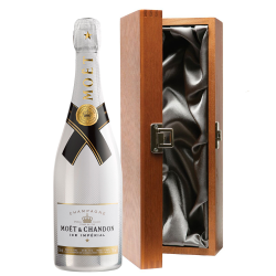 Buy & Send Moet and Chandon Ice White Imperial 75cl in Luxury Gift Box
