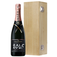 Buy & Send Moet & Chandon Vintage Rose 2015 Champagne 75cl Oak Luxury Gift Boxed