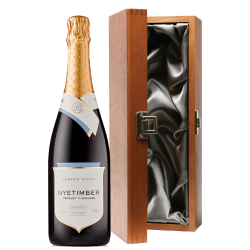 Buy & Send Nyetimber Classic Cuvee English Sparkling 75cl in Luxury Gift Box