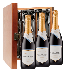 Buy & Send Nyetimber Classic Cuvee English Sparkling 75cl Three Bottle Luxury Gift Box