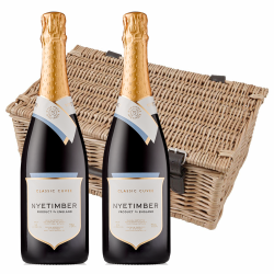 Buy & Send Nyetimber Classic Cuvee English Sparkling 75cl Twin Hamper (2x75cl)